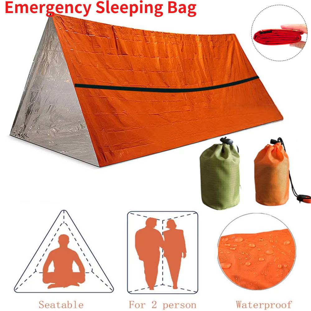 Bivy Bag Emergency - Saco de dormir portátil à prova