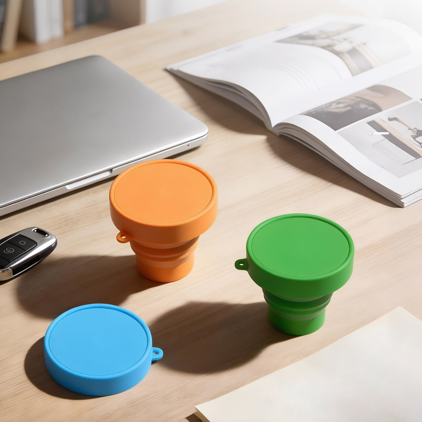 Water Bag Collapsible - Copo/Garrafa de Água de Silicone Portátil