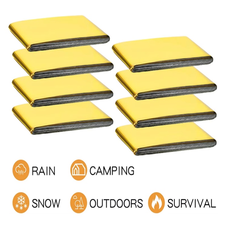 Mantas de sobrevivência dourad - Survival Blanket Reflective avaliação e preço