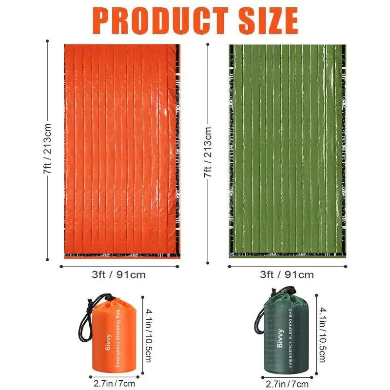 Saco de dormir de emergência t - Bivy Bag Emergency avaliação e preço