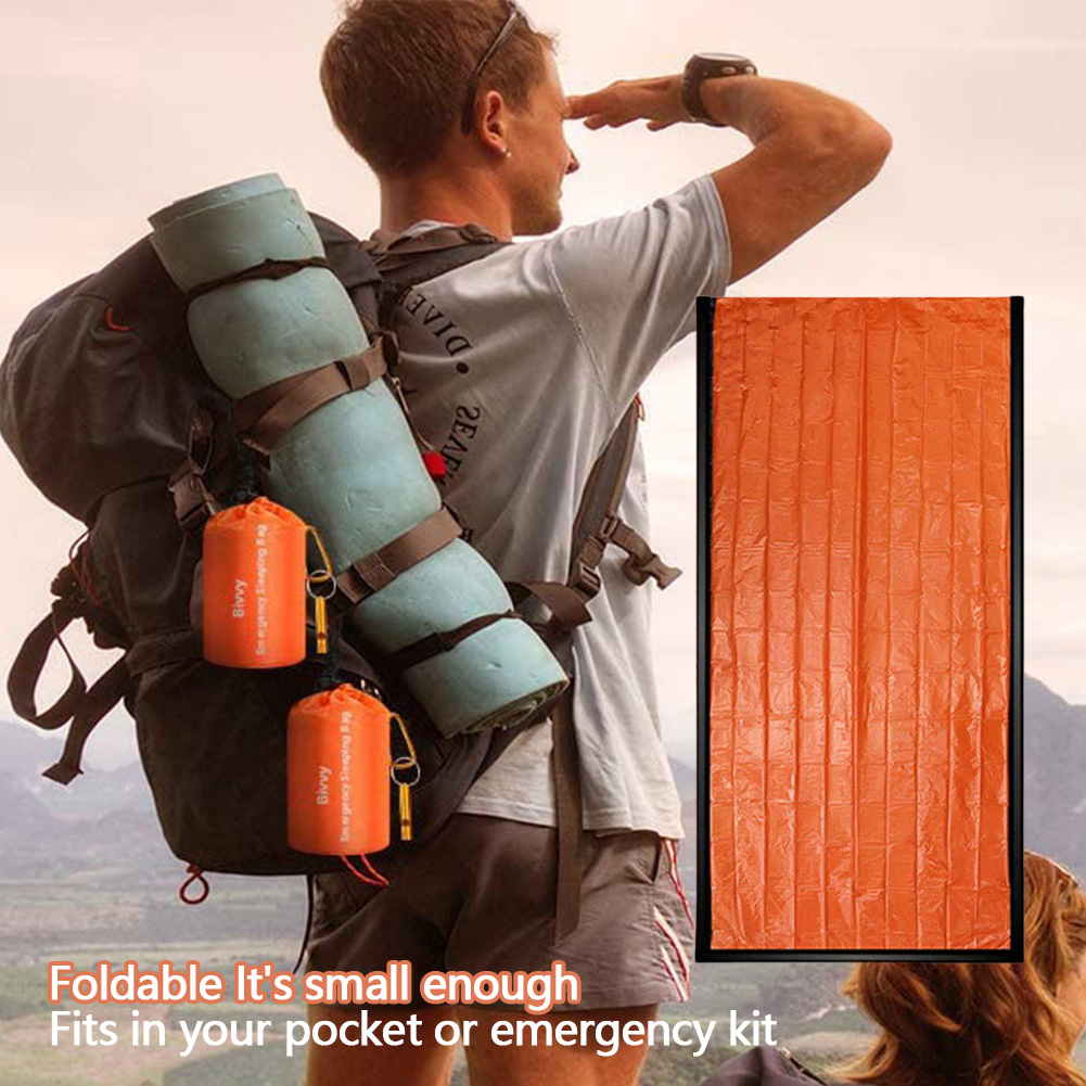 Saco de dormir portátil à prov - Bivy Bag Emergency avaliação e preço